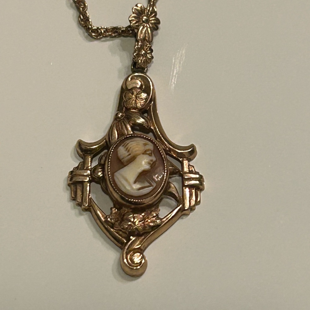 Antique Cameo Necklace
